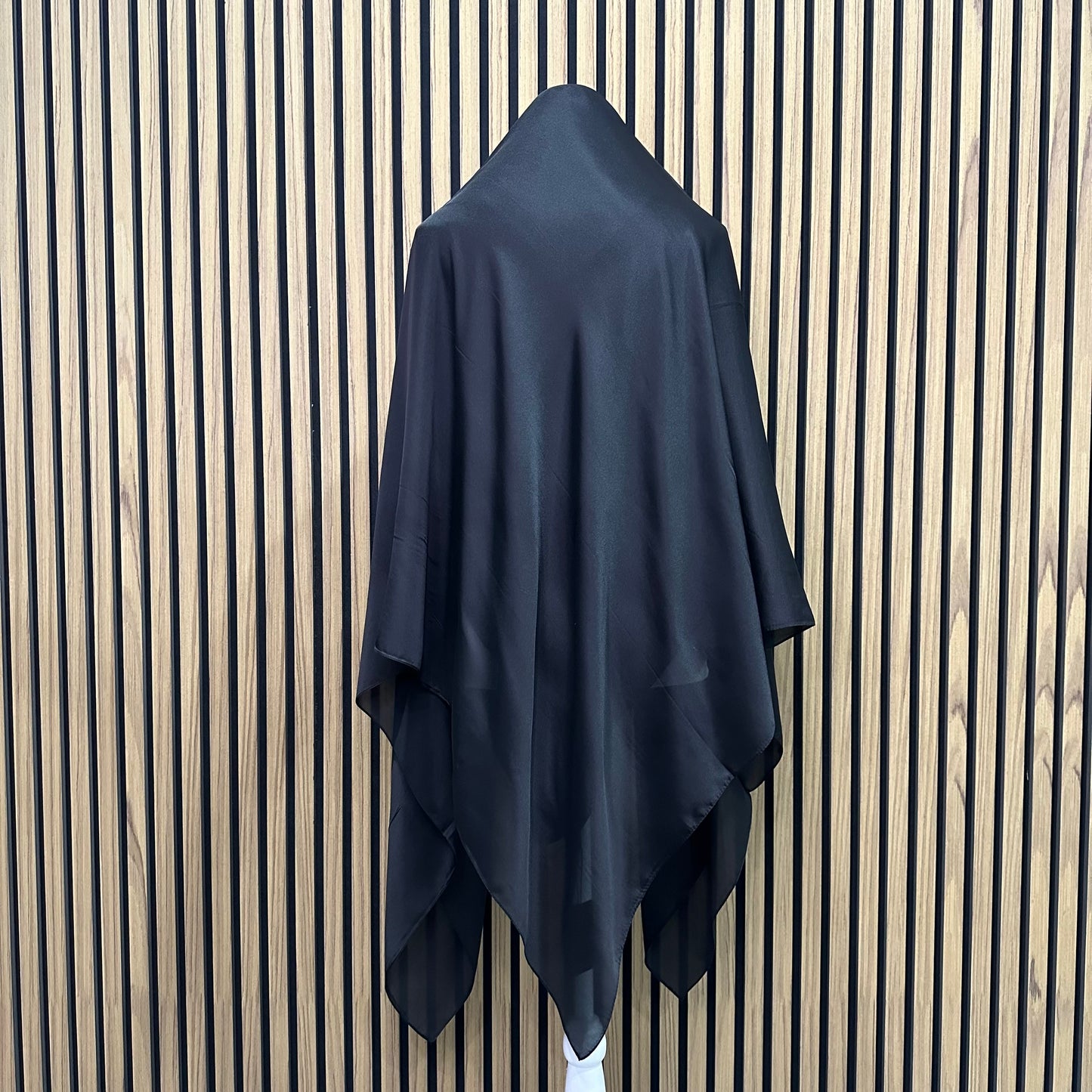 Black Silk Satin